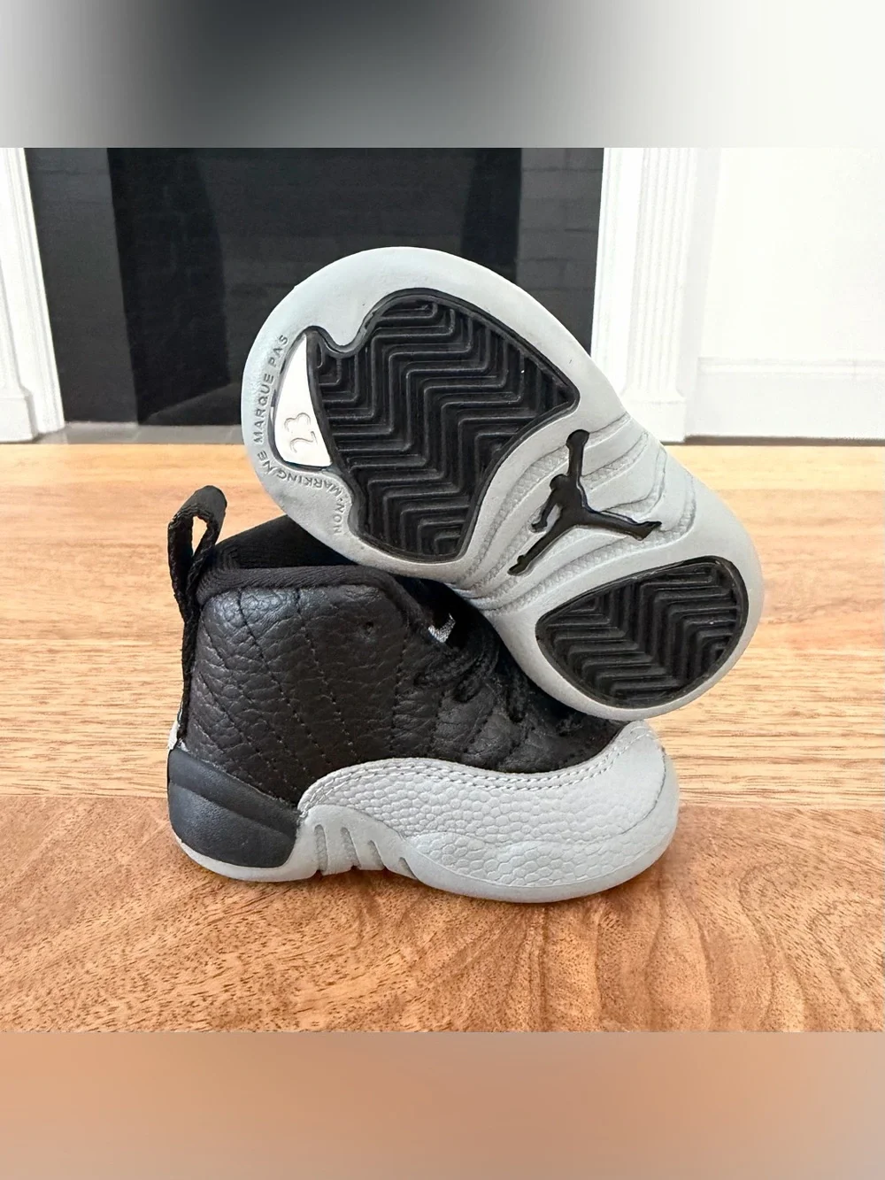 Air Jordan 12 Retro TD “Barons” - Toddler Size 2c - (850000-010)